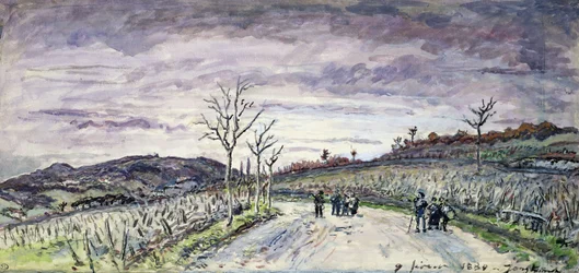 The Col du Balbins and the Montagne de Ornacieux, 1880