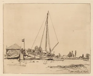 The Moored Boat