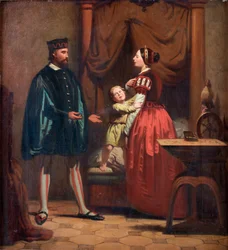 Catherine Maansdatter, Erik XIV of Sweden and their Son Gustav