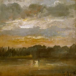 Evening on the Elbe