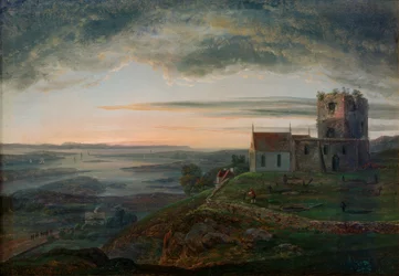The Church Ruins of Avaldsnes on Karmoey