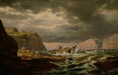 Shipwreck on the Norwegian Coast