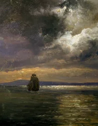 View of Christianiafiorden (detail)