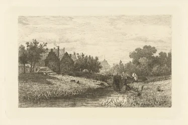 View of a Lock