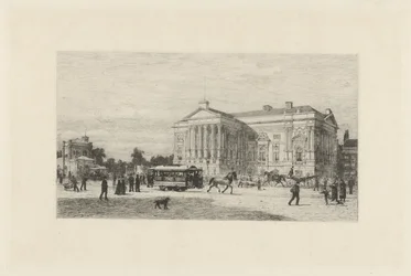 View of Leidseplein in Amsterdam