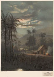 Landscape by Moonlight near Sumedang