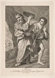Moses in His Holy Zeal Over the Idolatry of the People