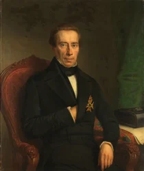 Portrait of Johan Rudolf Thorbecke, Minister of State and Minister of the Interior