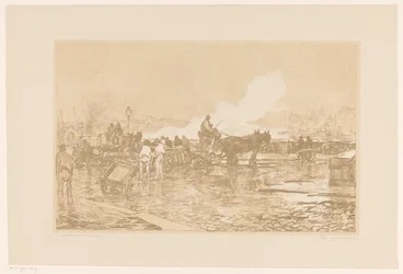 Harbor View in Rotterdam