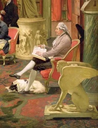 Charles Townley and his Friends in the Towneley Gallery (detail)