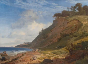 A Danish Coast. View from Kitnæs on Roskilde Fjord. Zealand