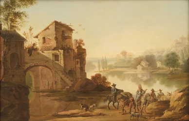 Landscape in Italian Style