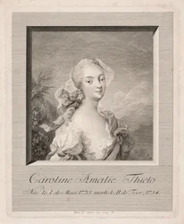Actress Caroline Amalie Thielo