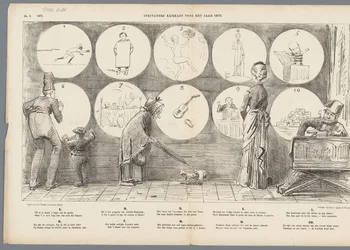 Spectators Peep Show for the Year 1875