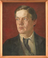 Portrait of the Swedish Painter Gustaf Wolmar