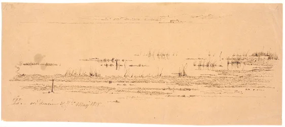Foreground Study of a Lakeshore