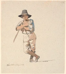 Standing Shepherd Boy
