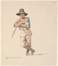 Standing Shepherd Boy