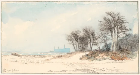 View of Kronborg from the Coast North of Helsingør