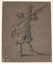 Soldier with Rifle