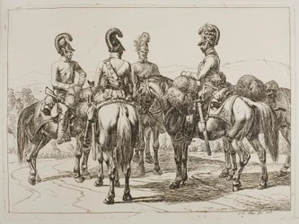 Dragoons on Horseback
