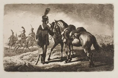 Hussar with Horses