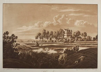 View of Hummelstein Castle near Nuremberg
