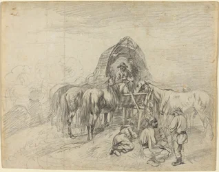 Wallachian Wagoners Resting