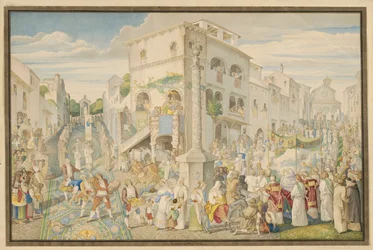 The Festival Commonly Called the Infiorata during the Octave of Corpus Christi in Genzano