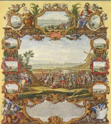 Capture of the French Fortress of Menin by the Allied Troops in 1706