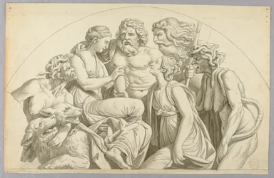 Psyche Asks Proserpine to Put a Little of Her Beauty in an Urn for Venus
