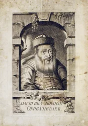 Portrait of David Oppenheim, Chief Rabbi of Prague