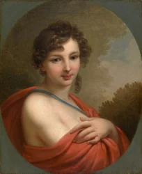 Portrait of Yelena Naryshkina 1785-1855, 1800