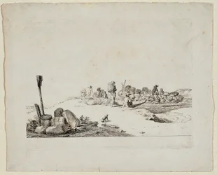 Landscape with Country People