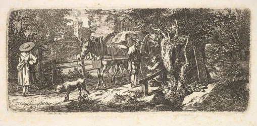 Alms Given by a Cart Driver