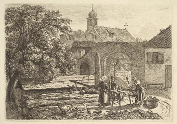 Laundress at an Artesian Well