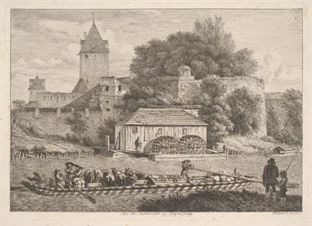 The Town Wall of Regensburg, 1817