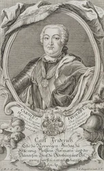 Portrait of Duke Charles Frederick of Holstein-Gottorp