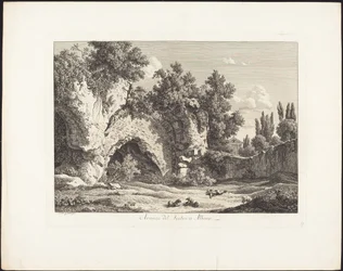 Remains of the Theatre at Albano