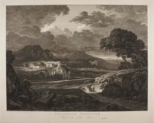 Landscape in Stormy Weather