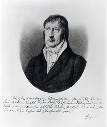 Georg Wilhelm Friedrich Hegel, engraved by F.W Bollinger, c.1825