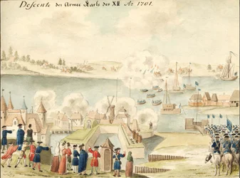 Charles XII Crossing the Dvina