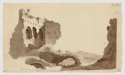 In the ruins of Wolfstein in the Upper Palatinate