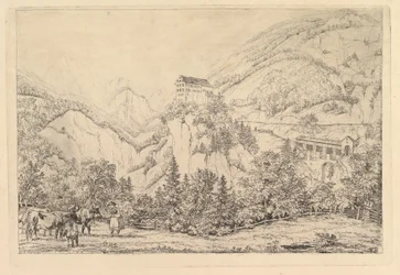St. Georgsberg near Schweiz in Tyrol, after Klein