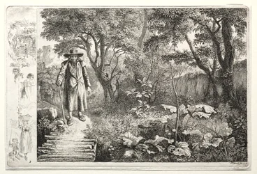 The Old Man Before the Log Bridge, 1819