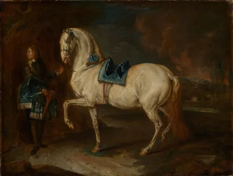 Stable Master with a White Horse