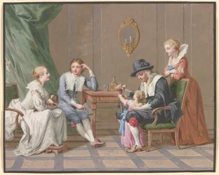 Family scene