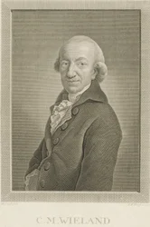 Portrait of the Poet and Writer Christoph Martin Wieland