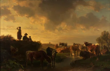 Evening on the Pasture