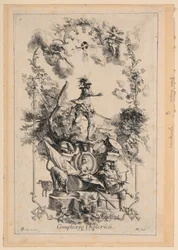 Design for a panel Representing the Choleric Temperament